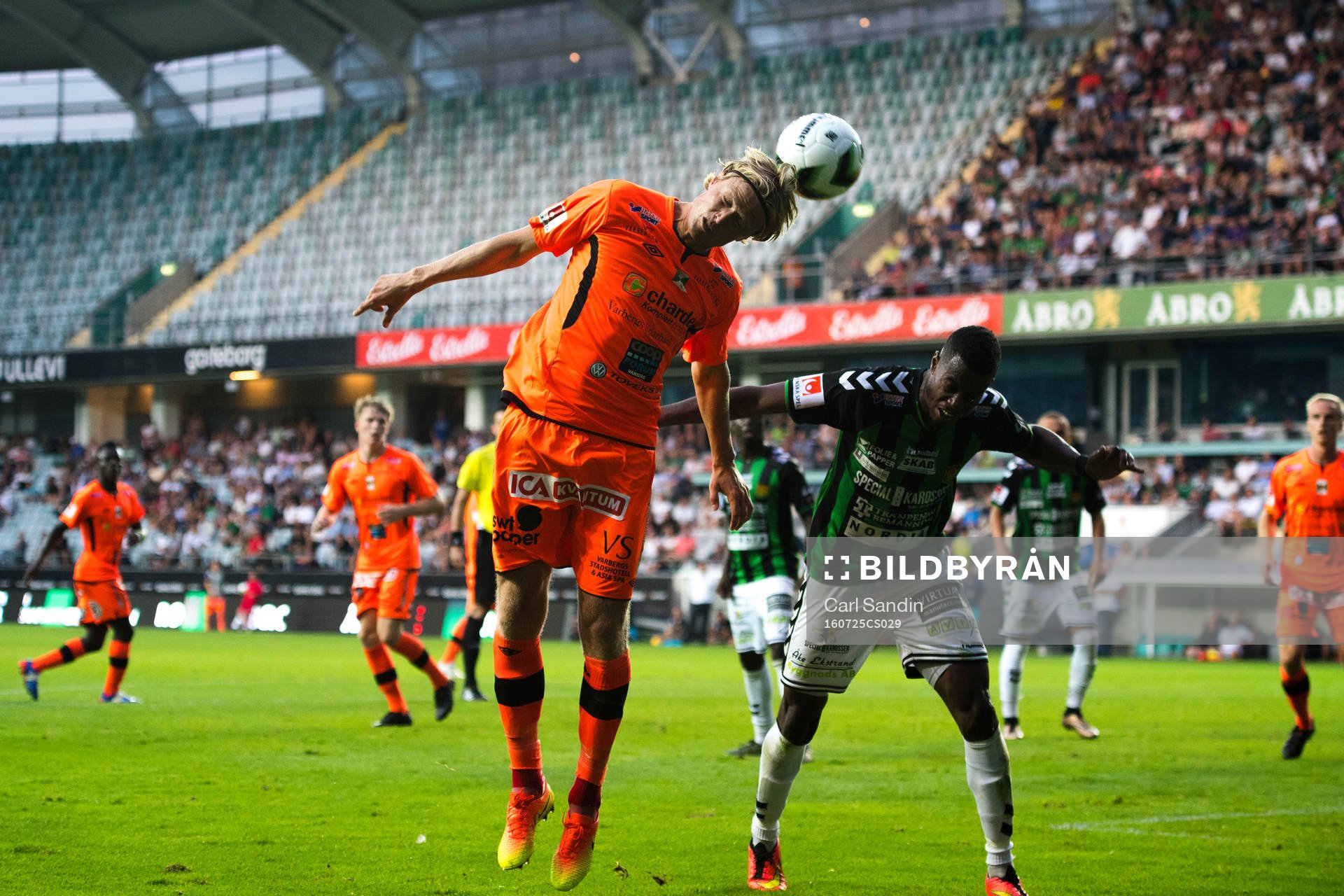 Varbergs Andreas Aalbu och GAIS Liam Loyd Davies