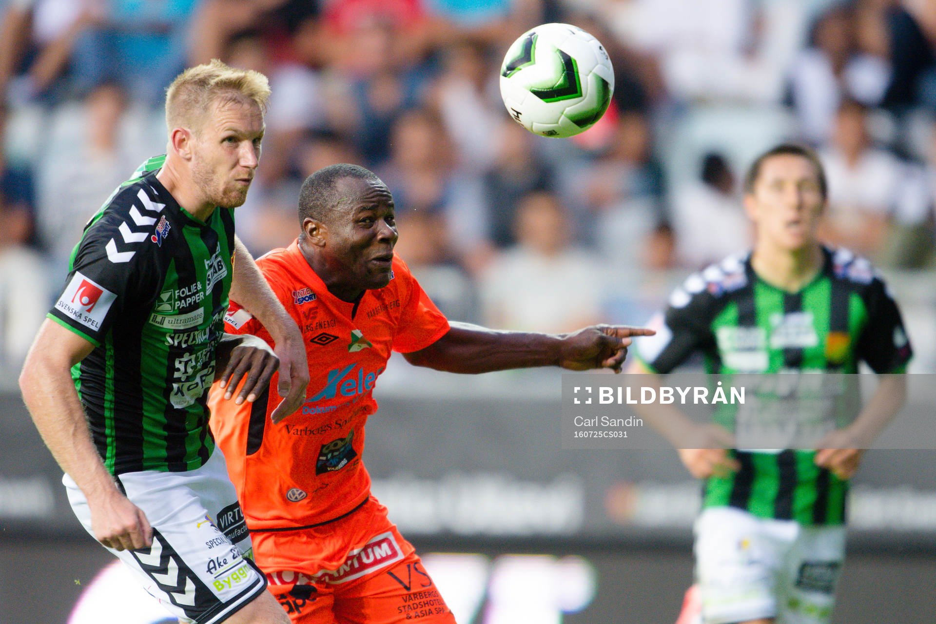GAIS Steven Old och Varbergs Nsima Peter