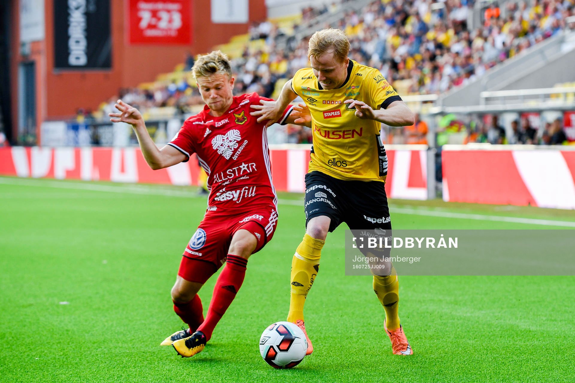 Elfsborgs Simon Lundevall och Östersunds