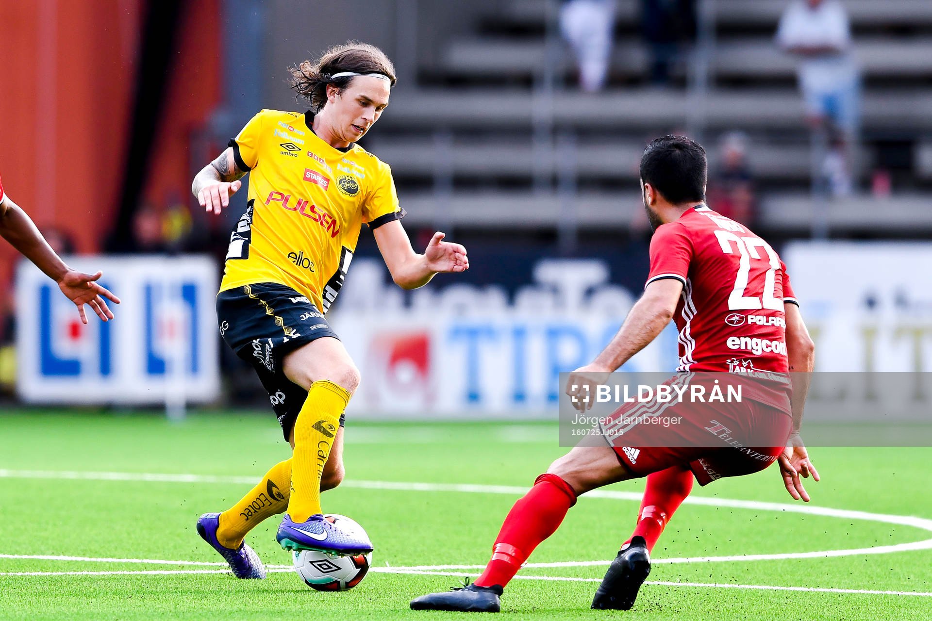 Elfsborgs Rasmus Rosenqvist och Östersunds Brwa Nouri