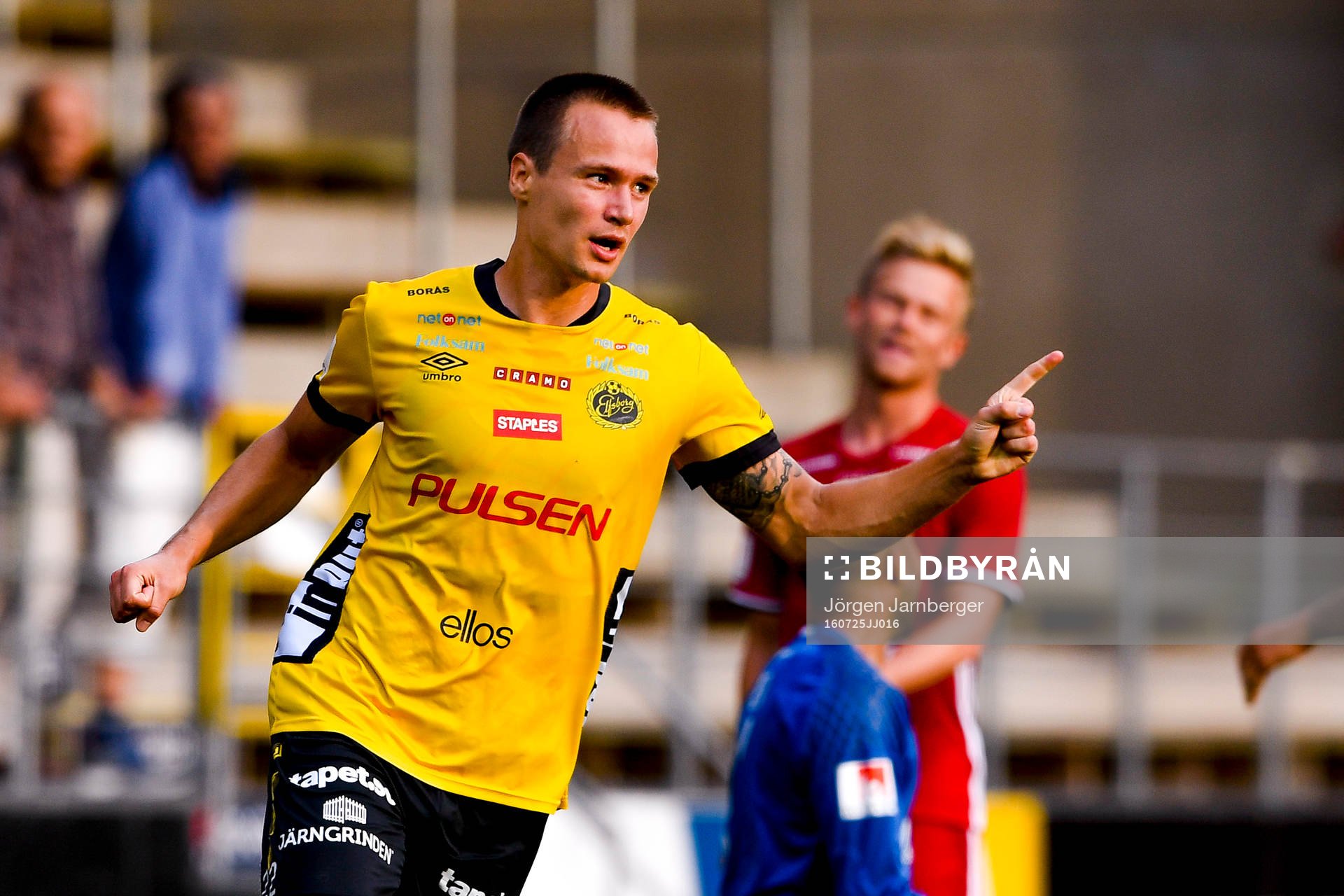 Elfsborgs Viktor Prodell jublar