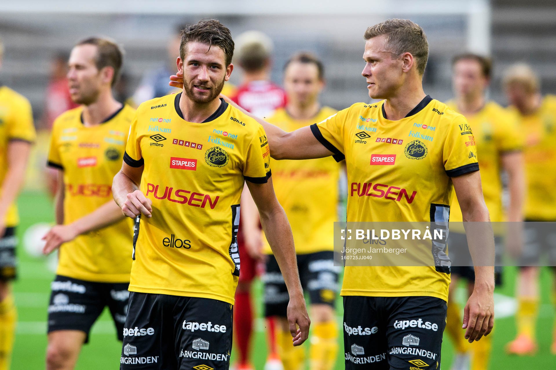 Elfsborgs Marcus Rohdén och Viktor Claesson