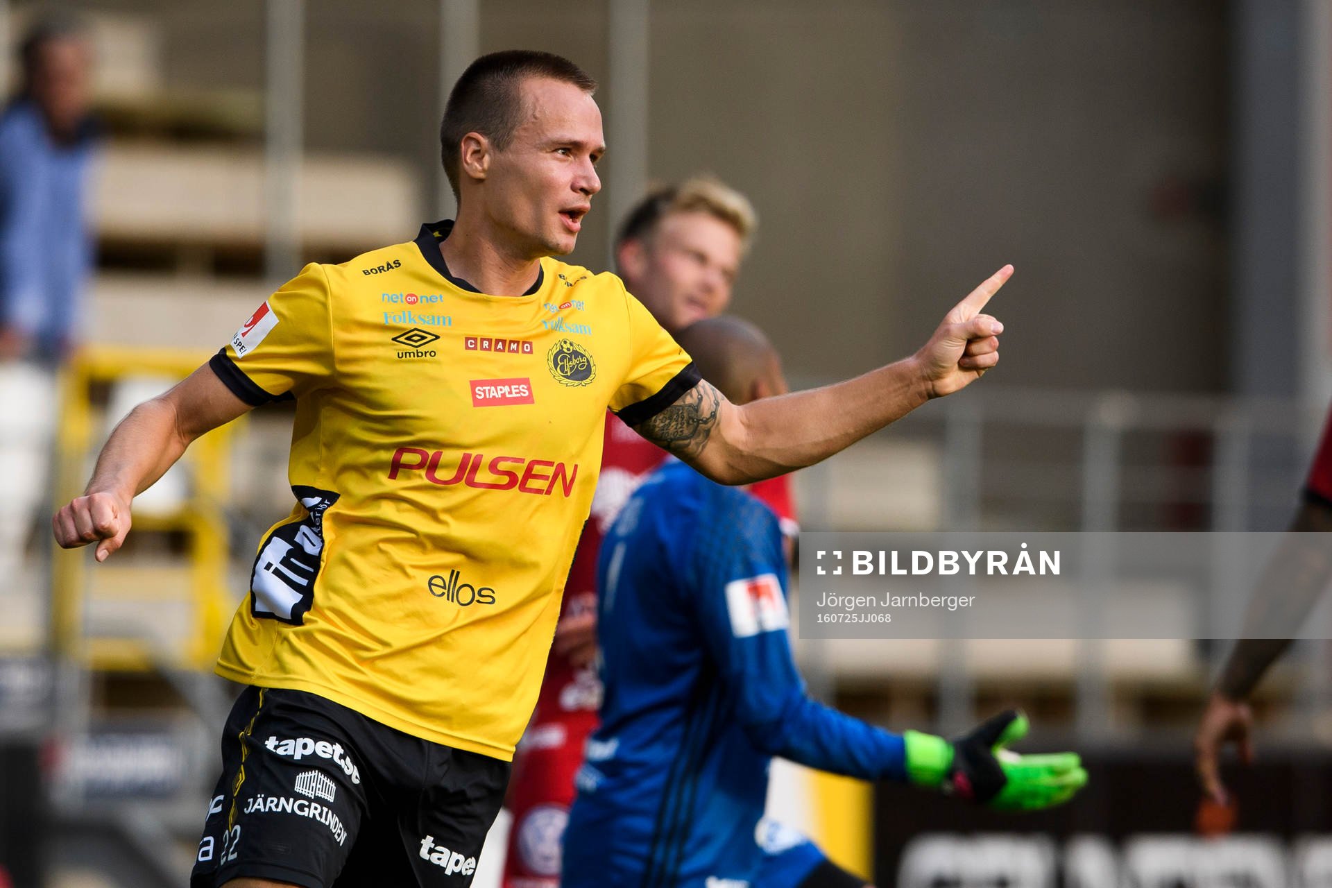 Elfsborgs Viktor Prodell jublar