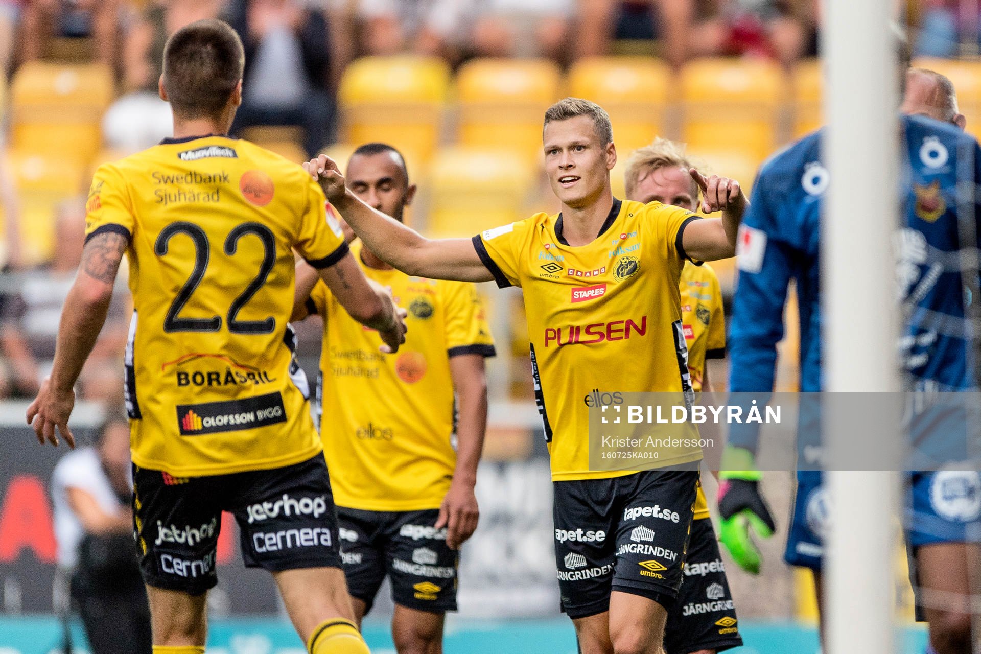 Elfsborgs Viktor Claesson jublar