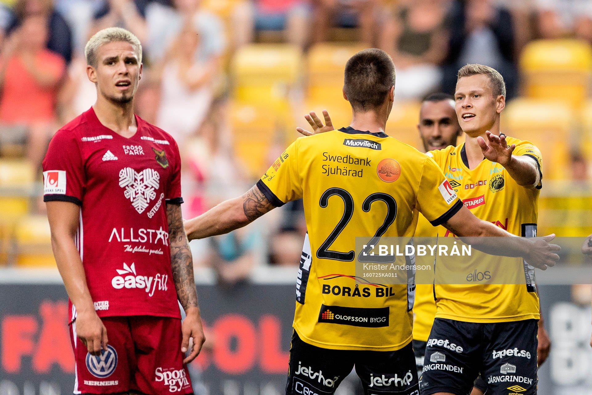 Elfsborgs Viktor Claesson jublar