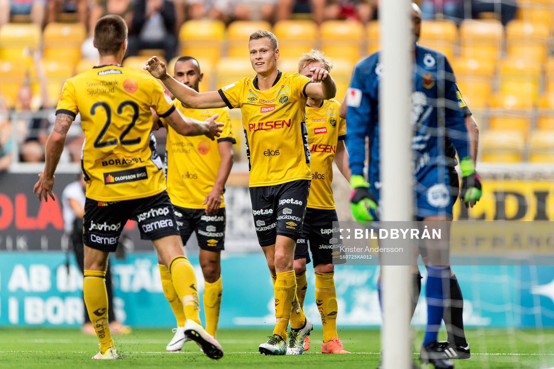 Elfsborgs Viktor Claesson jublar