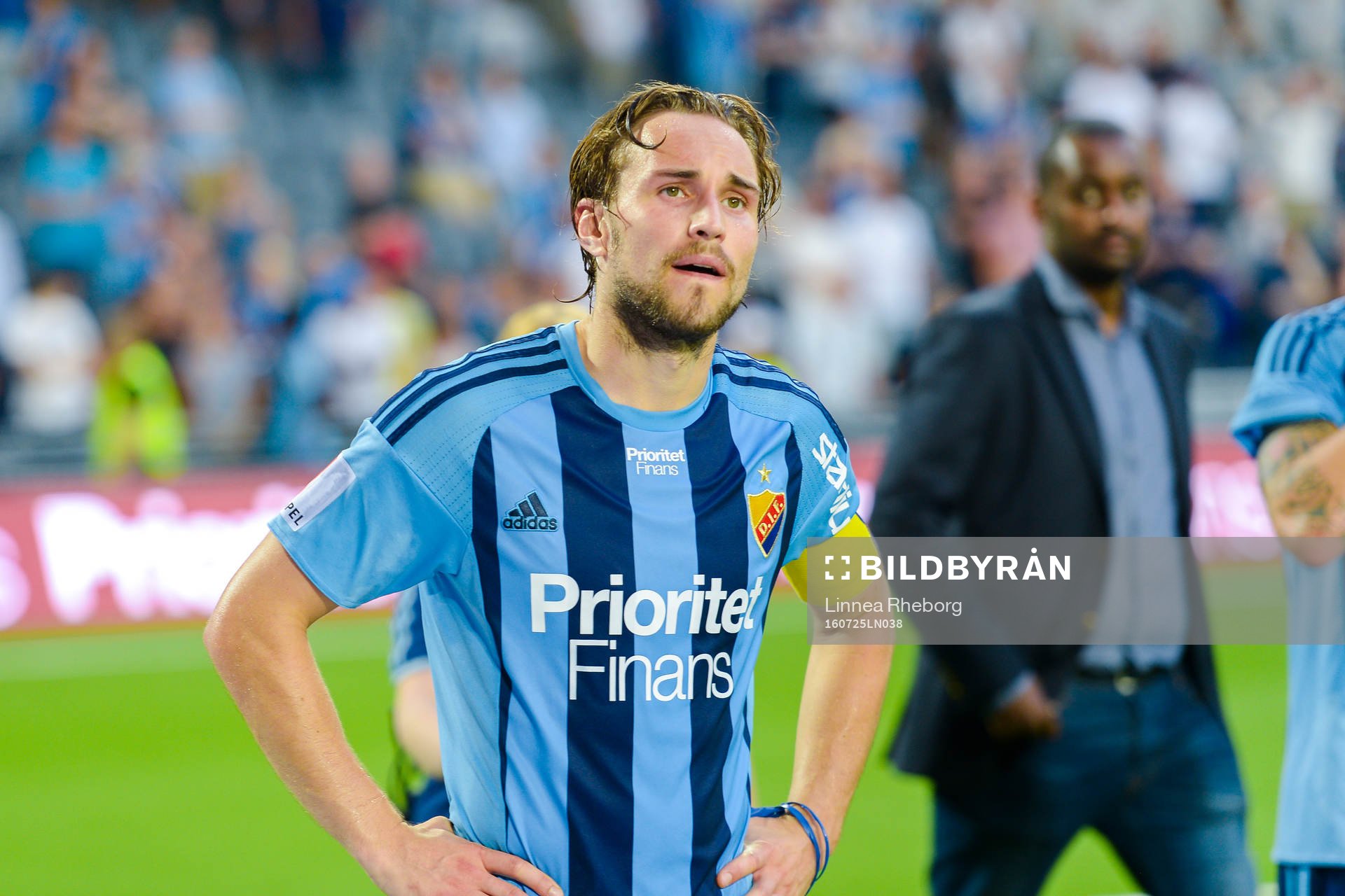 Djurgårdens Kevin Walker deppar