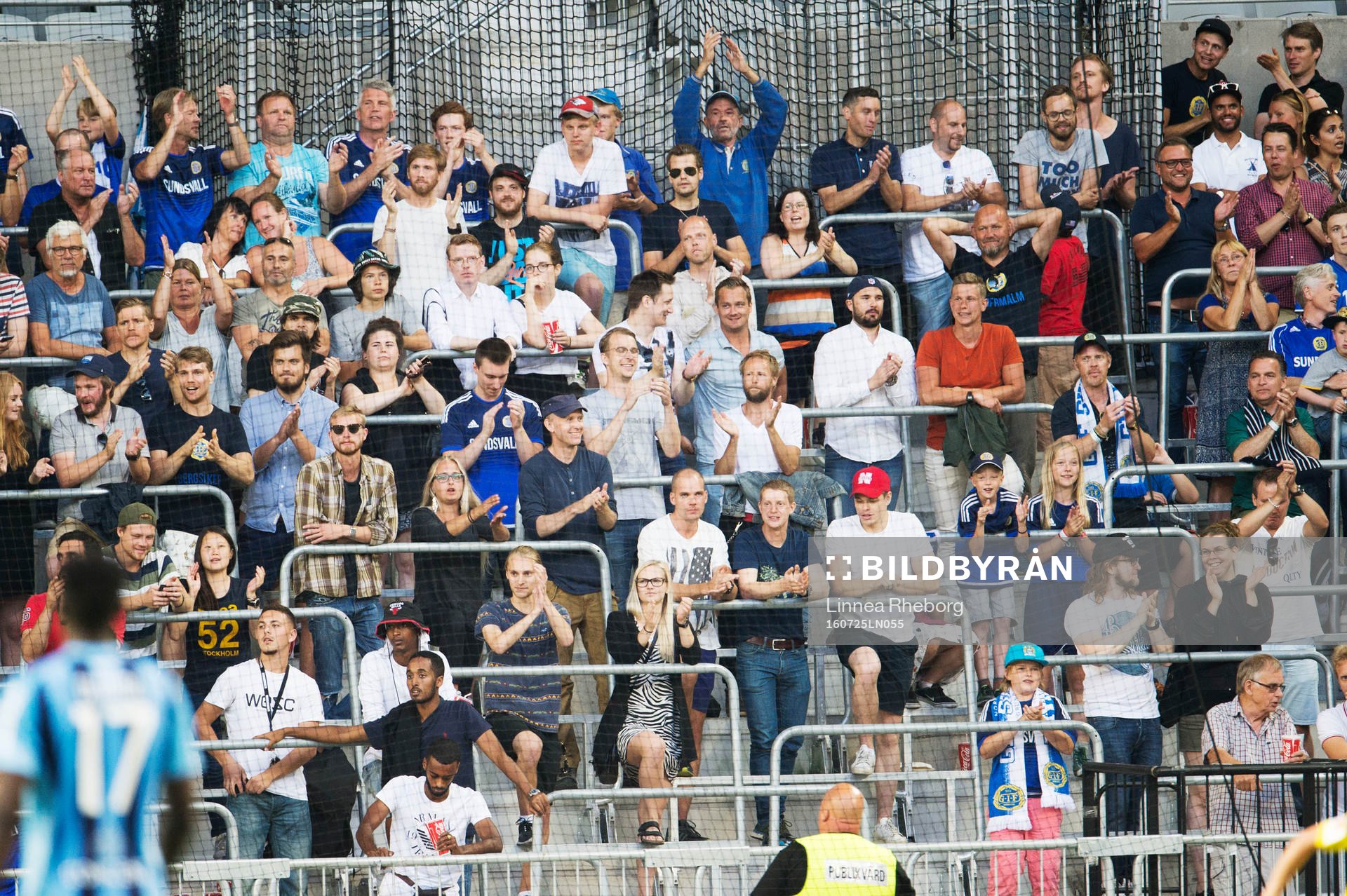 Sundsvalls fans jublar