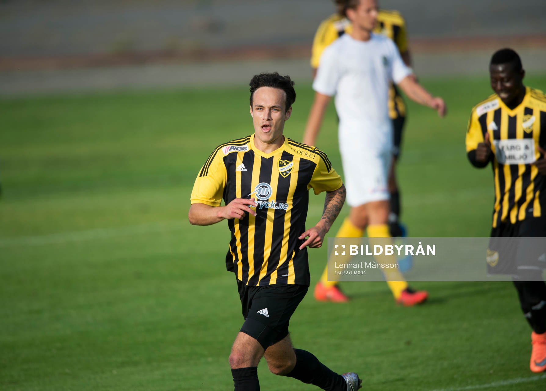 IFK Hässleholms Karim Al-Asi gör 2-0 i matchen i division
