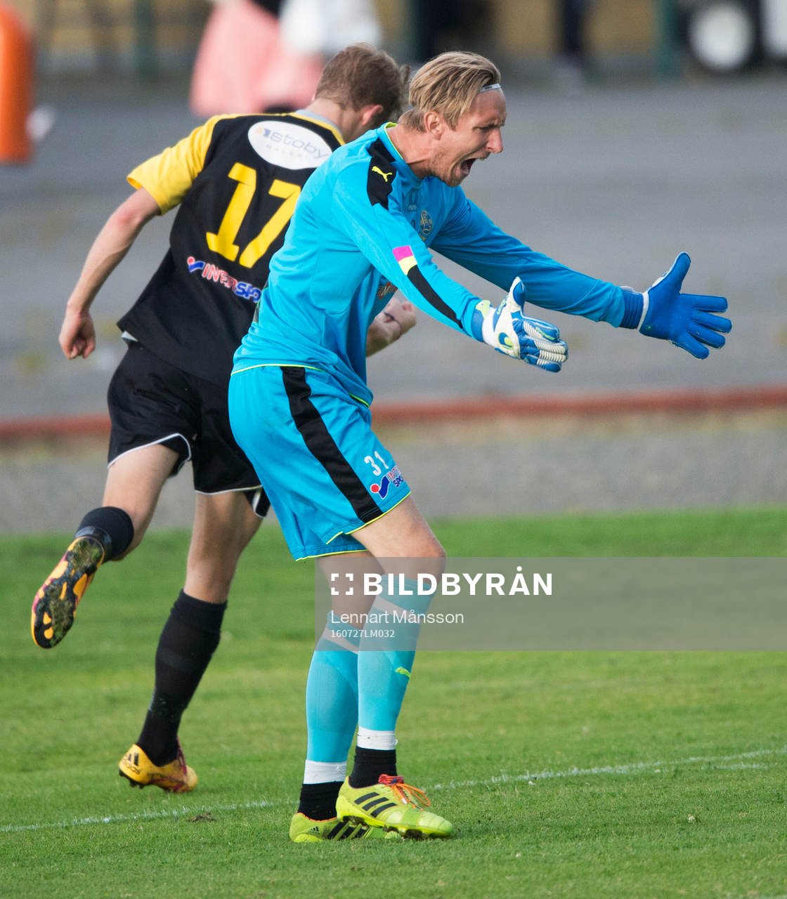IFK Hässleholms Filip Ranmo gör 4-0 i matchen i division