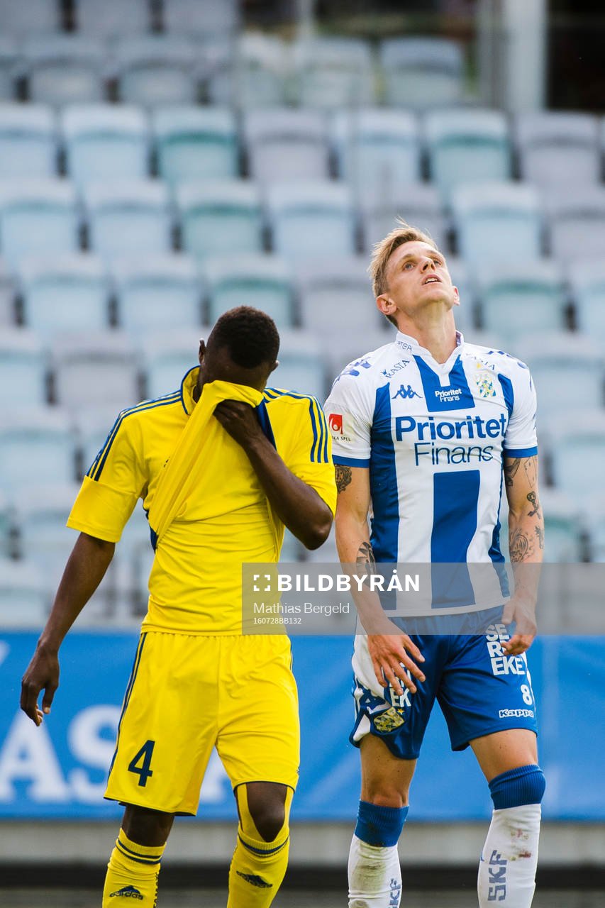 IFK Göteborgs Sören Rieks deppar