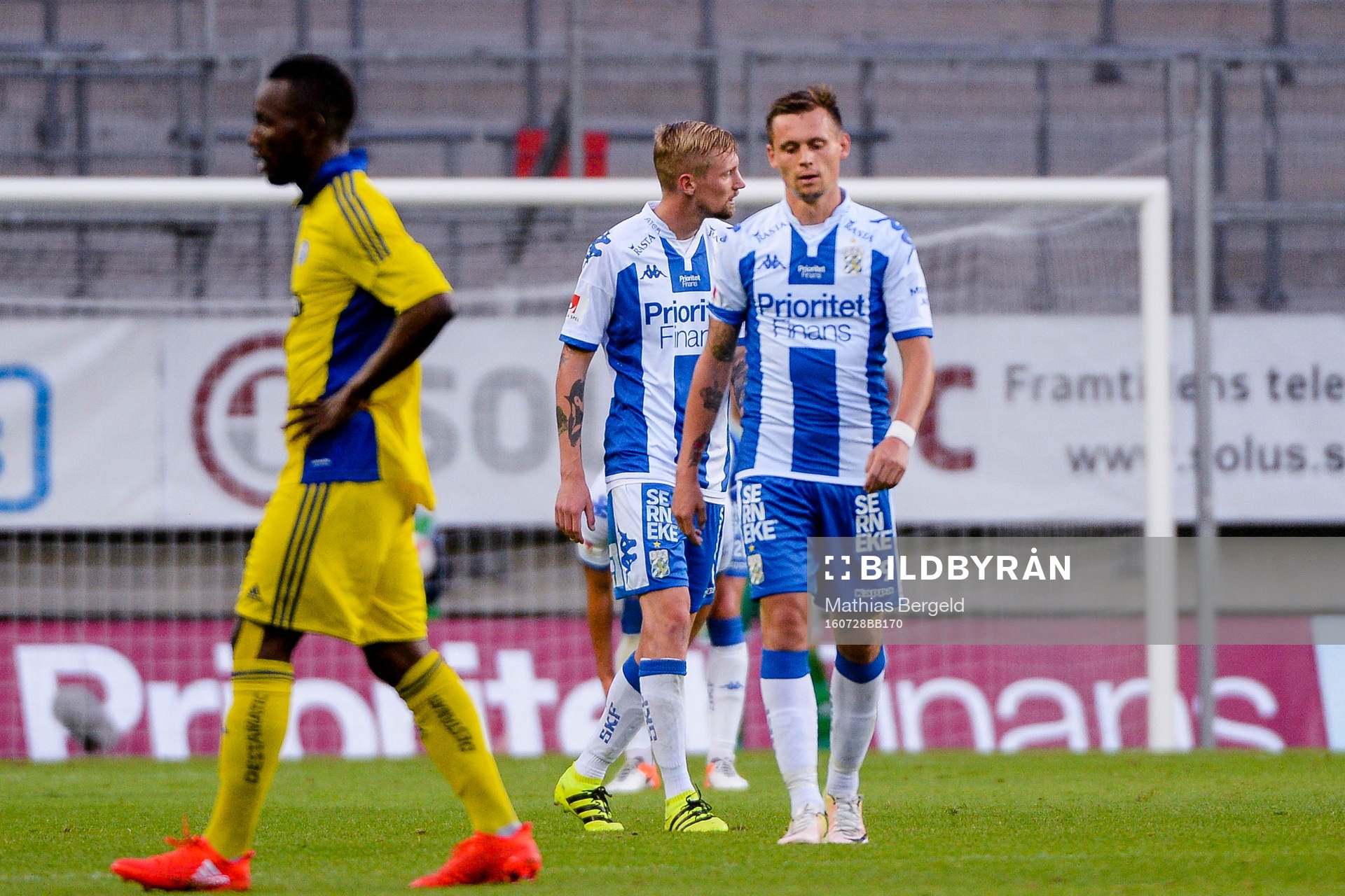 IFK Göteborgs spelare deppar