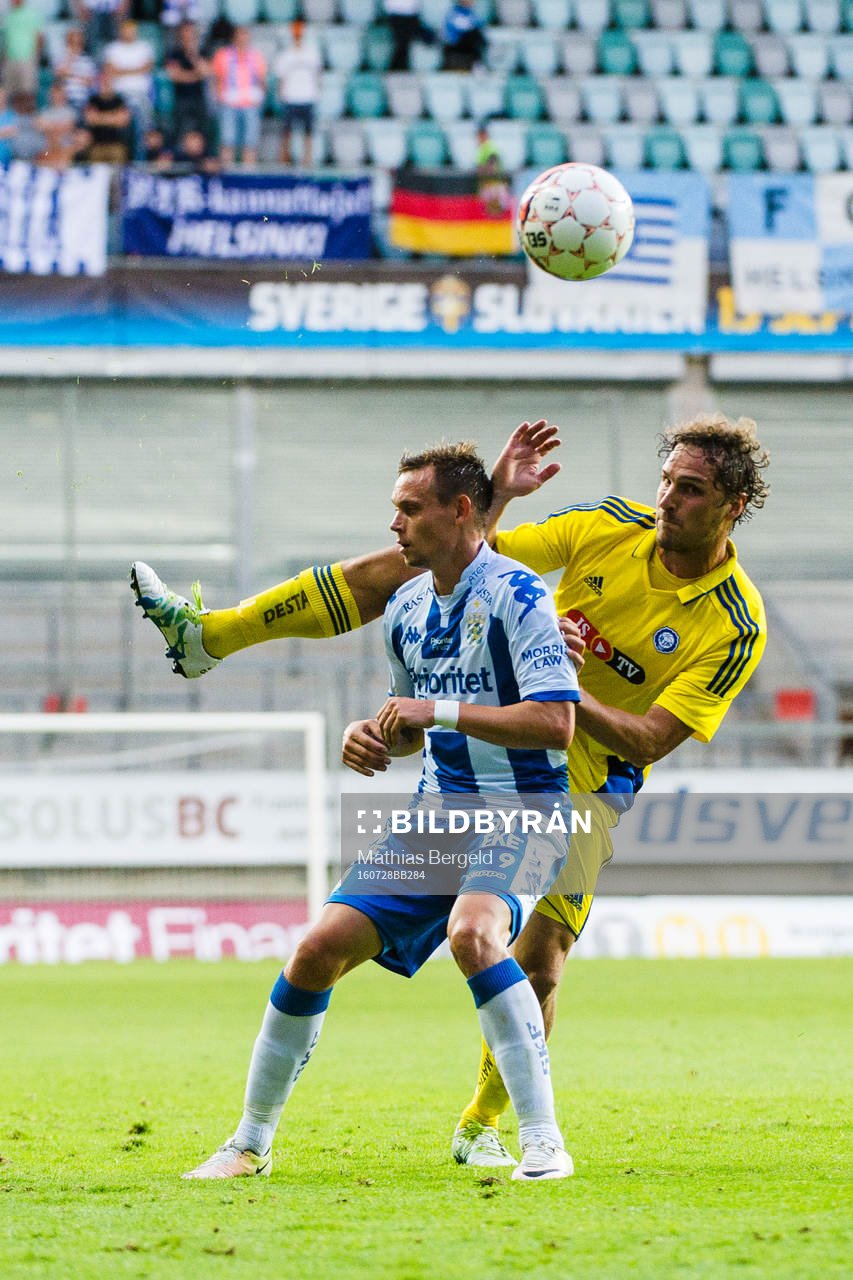 IFK Göteborgs Jakob Ankersen och HJK Helsingfors Lum
