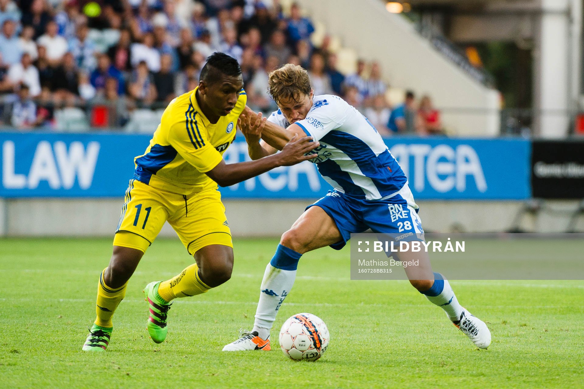 HJK Helsingfors Alfredo José Morelos Avilez och IFK