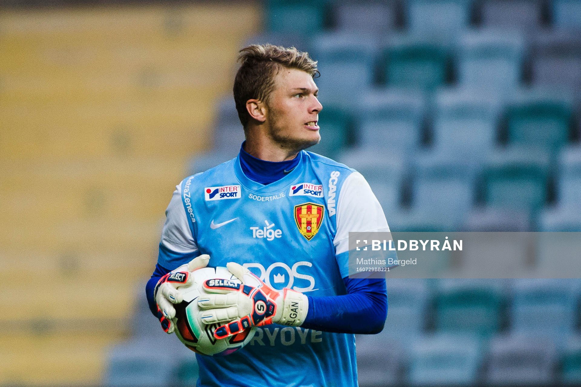 Syrianskas målvakt Hampus Elgan