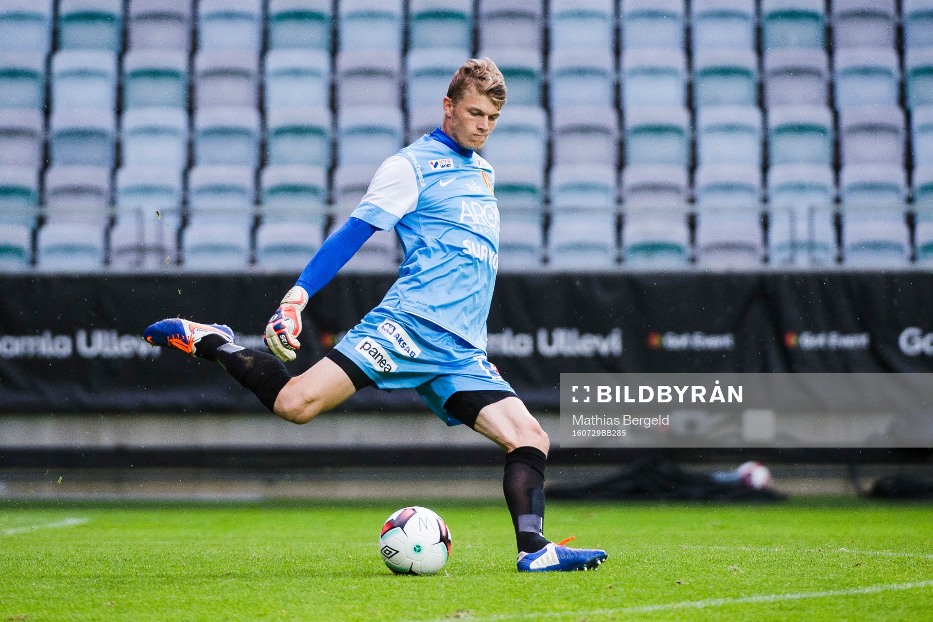 Syrianskas målvakt Hampus Elgan