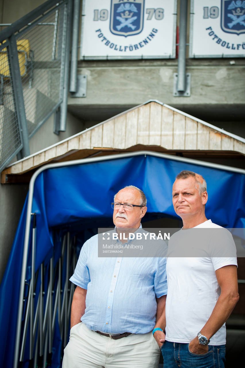 Ordförande Sten-Inge Fredin och vice ordförande Ingvar