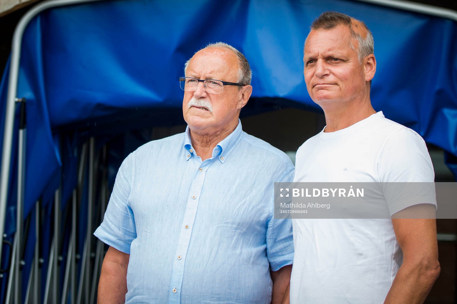 Ordförande Sten-Inge Fredin och vice ordförande Ingvar