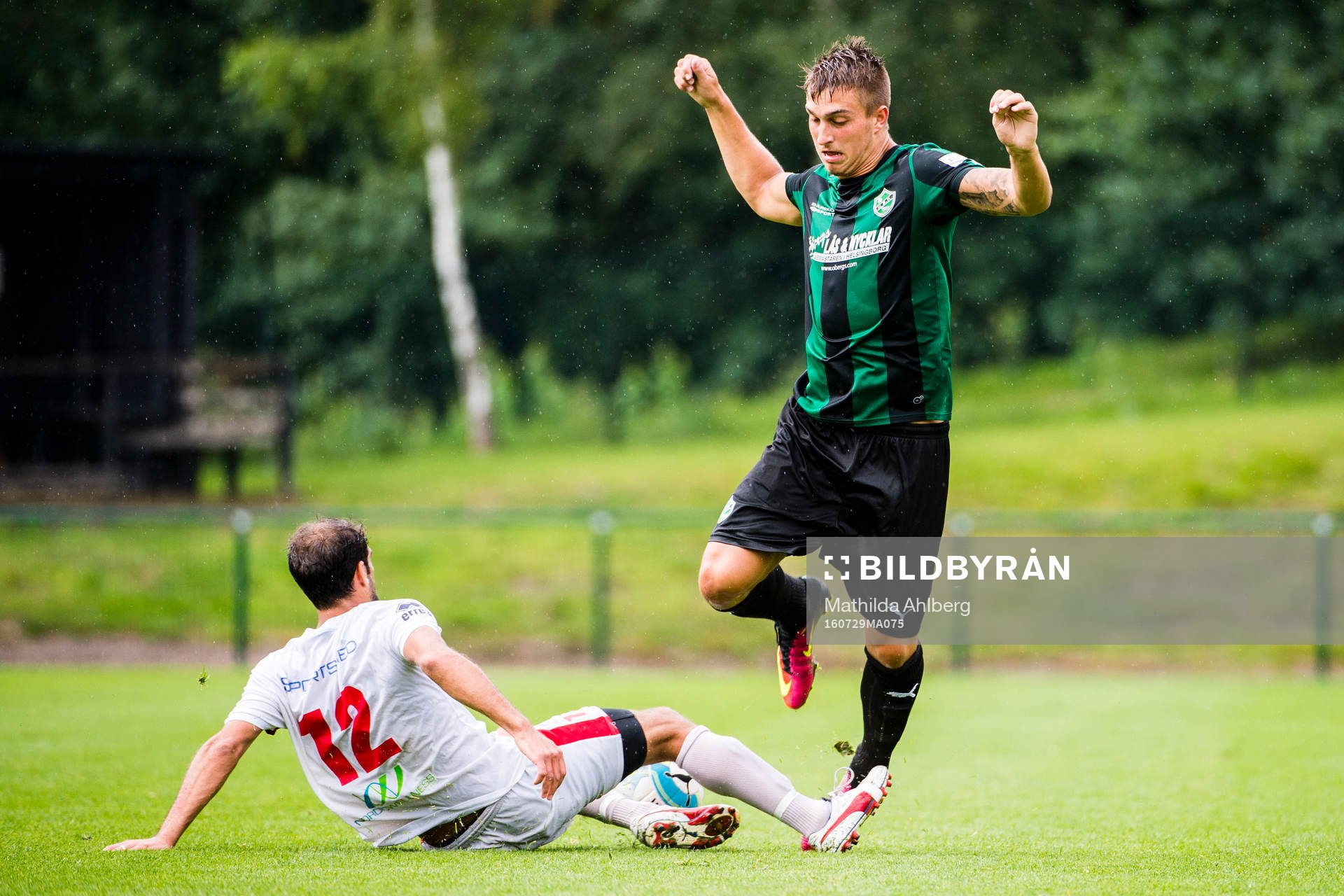 Assyriskas Yadid Staifo och Högaborgs Filip Saganovski