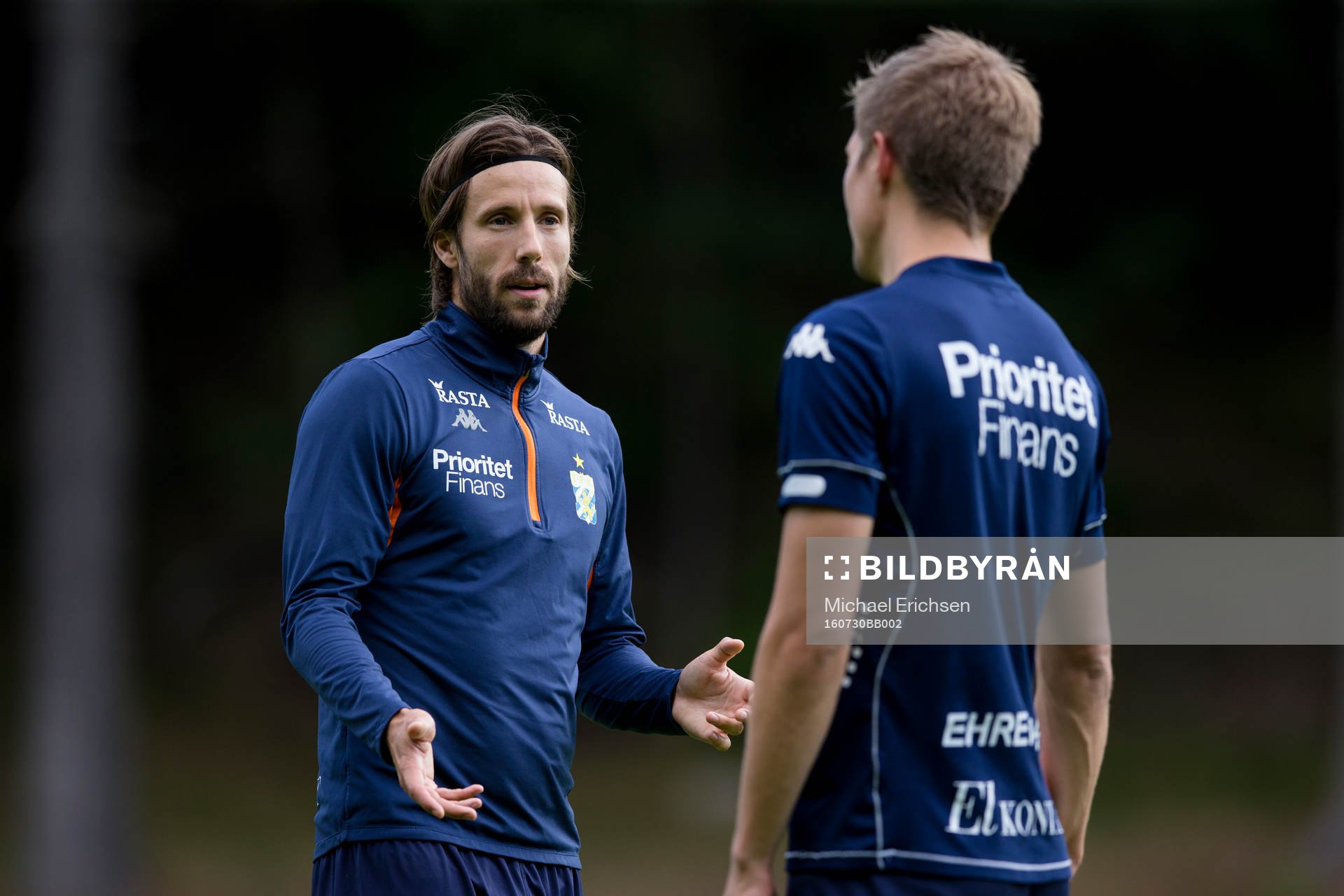 IFK Göteborgs Mattias Bjärsmyr och Mikael Boman