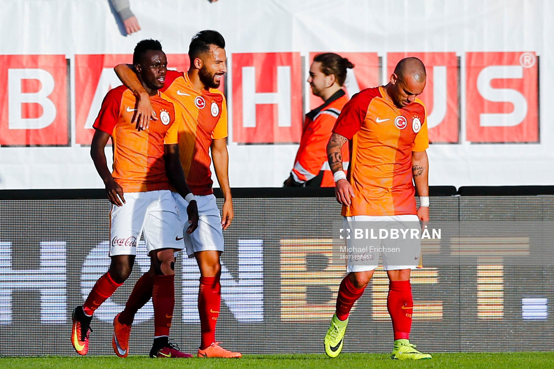 Galatasarays Bruma jublar