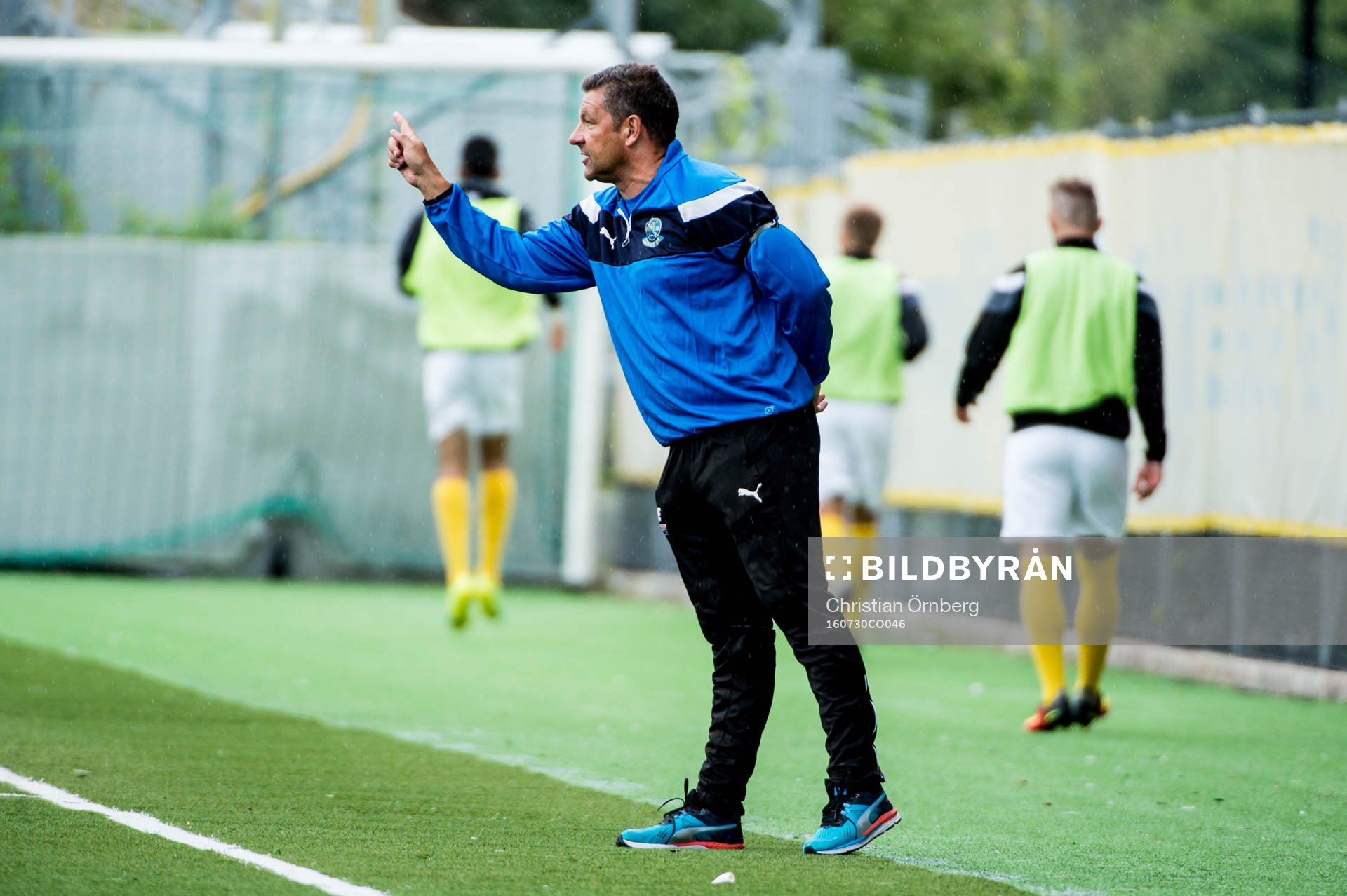 Lunds tränare Georg Rossi Eterovic