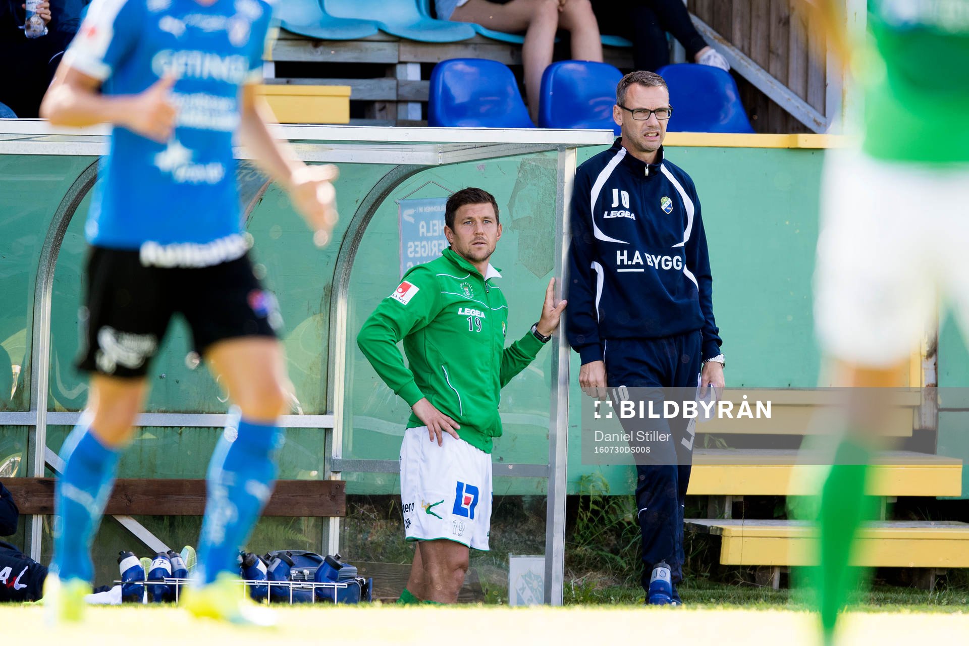 Ljungskiles assisterande tränare Hannes Stiller och