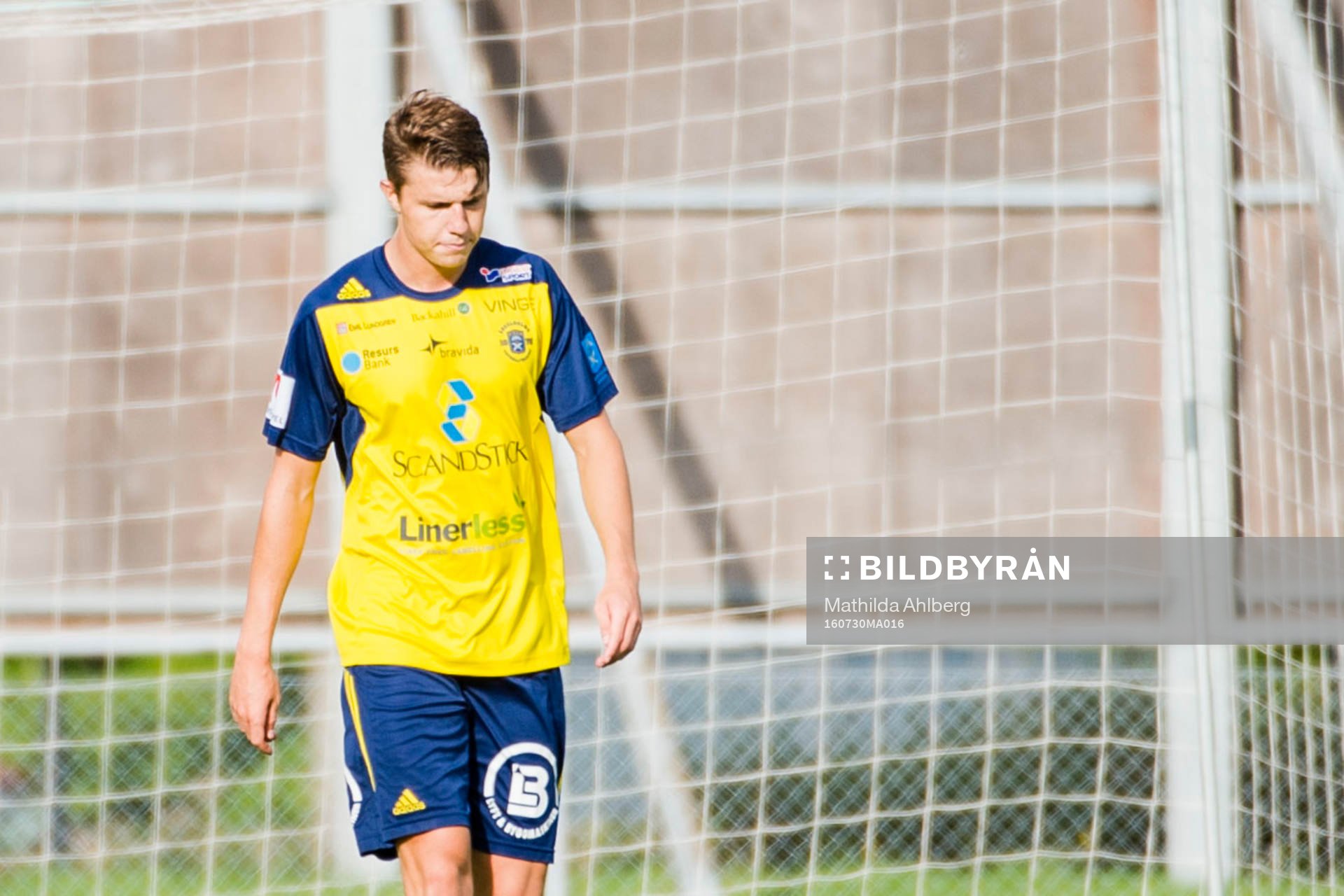 Ängelholms Fredrik Lundgren deppar