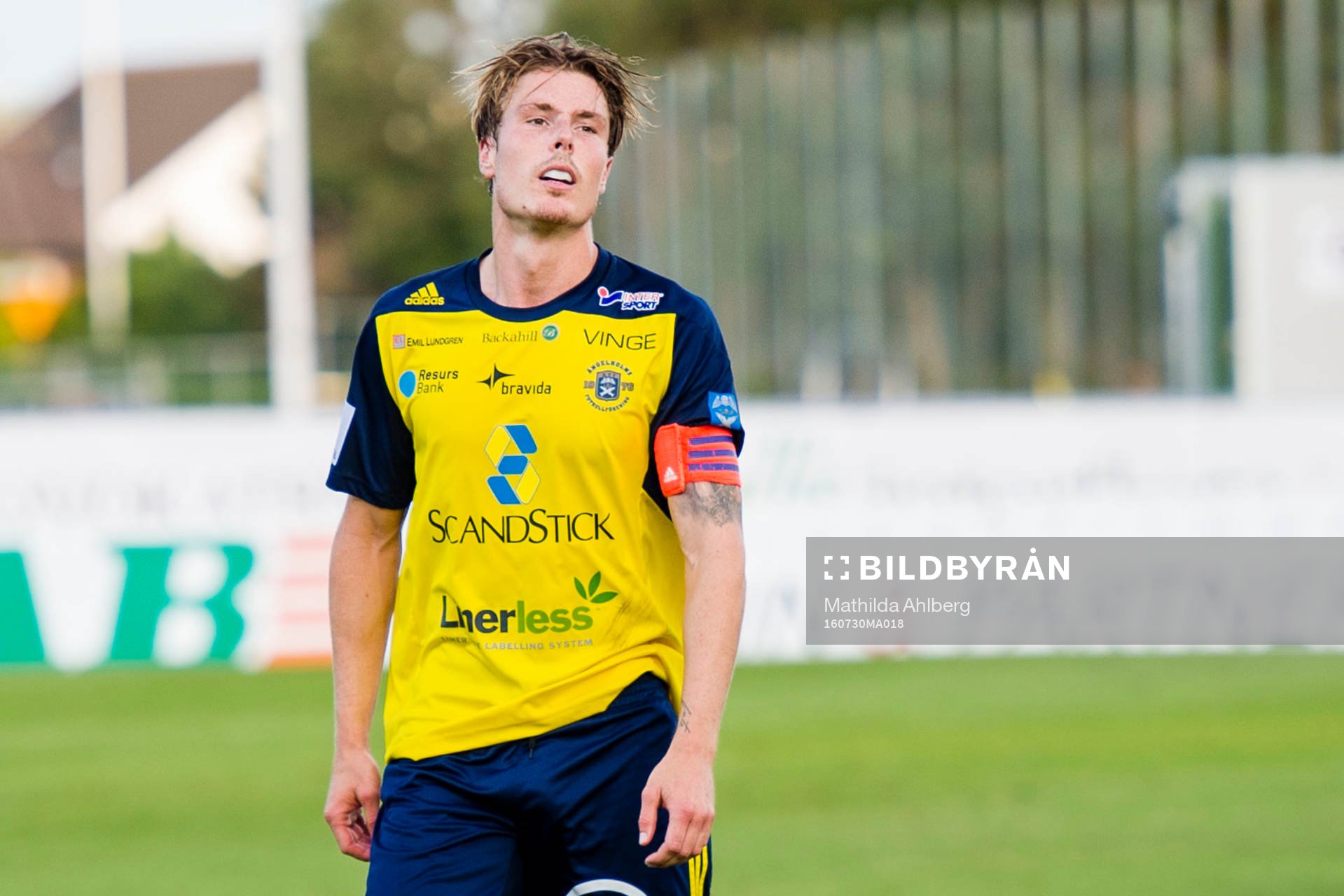 Ängelholms Marcus Bergholtz deppar