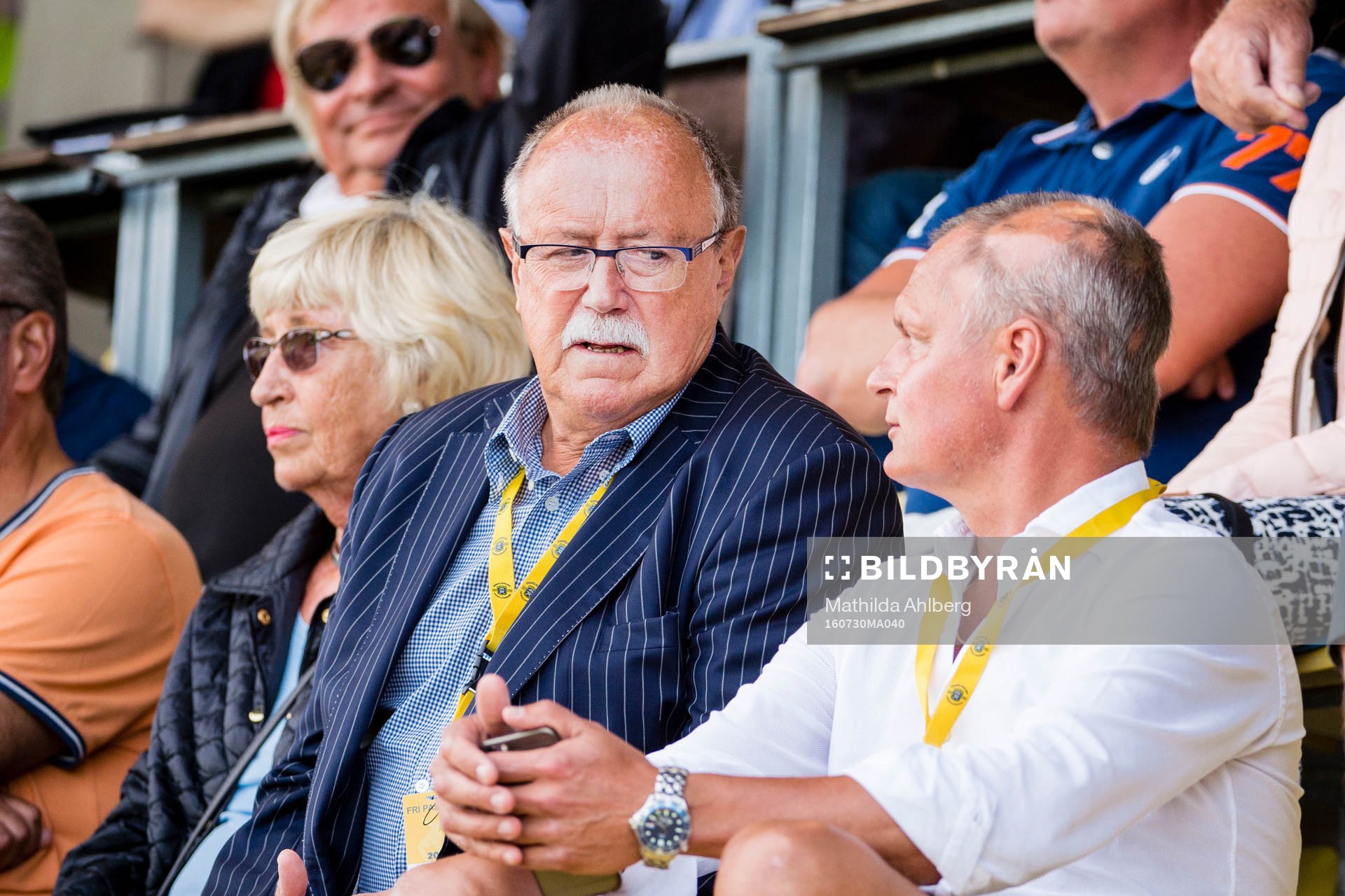 Ordförande Sten-Inge Fredin och vice ordförande Ingvar