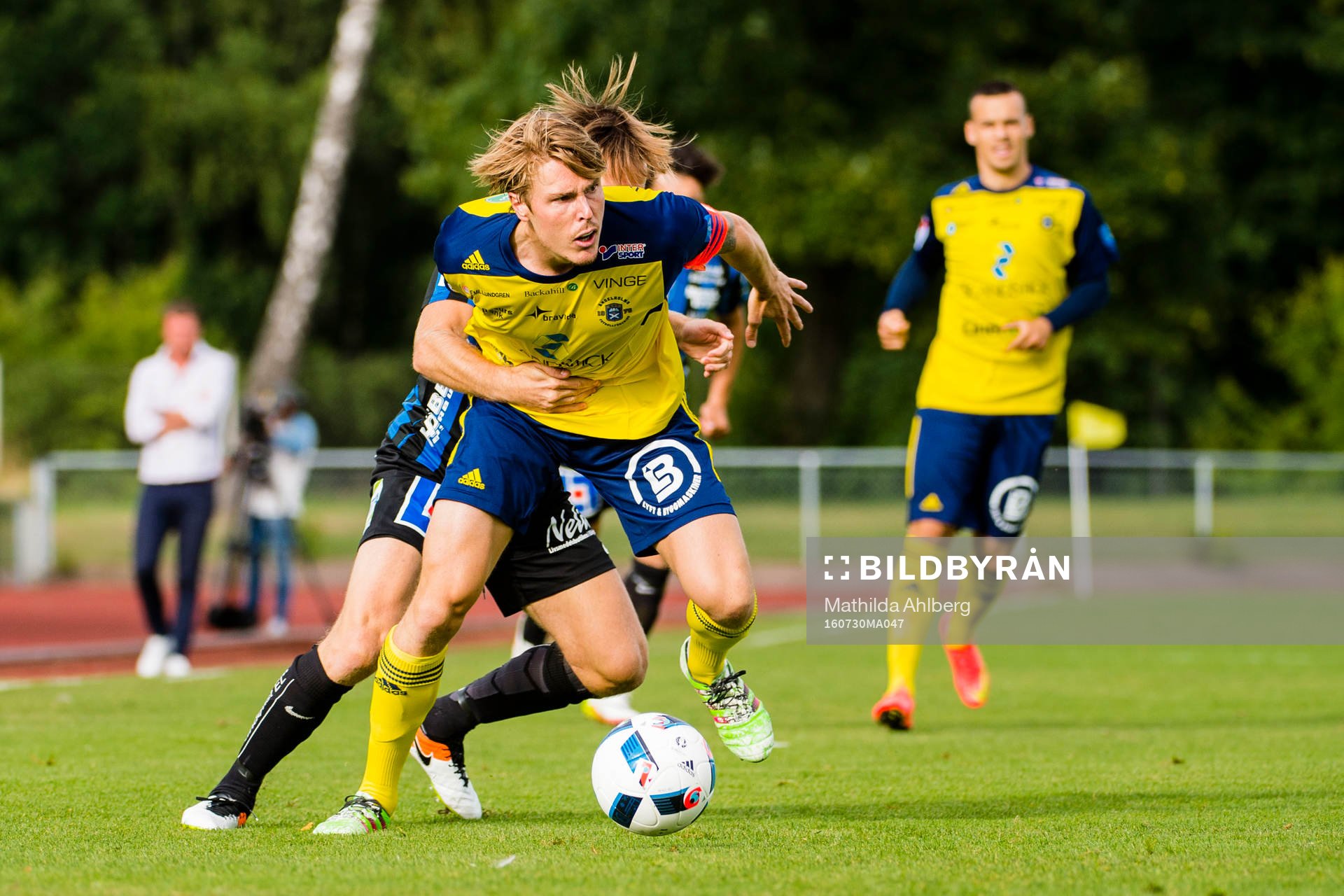 Ängelholms Marcus Bergholtz i duell