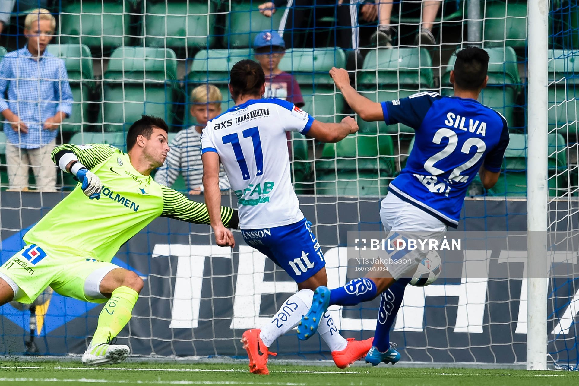 Sundsvalls Stefan Silva kvitterar till 1-1