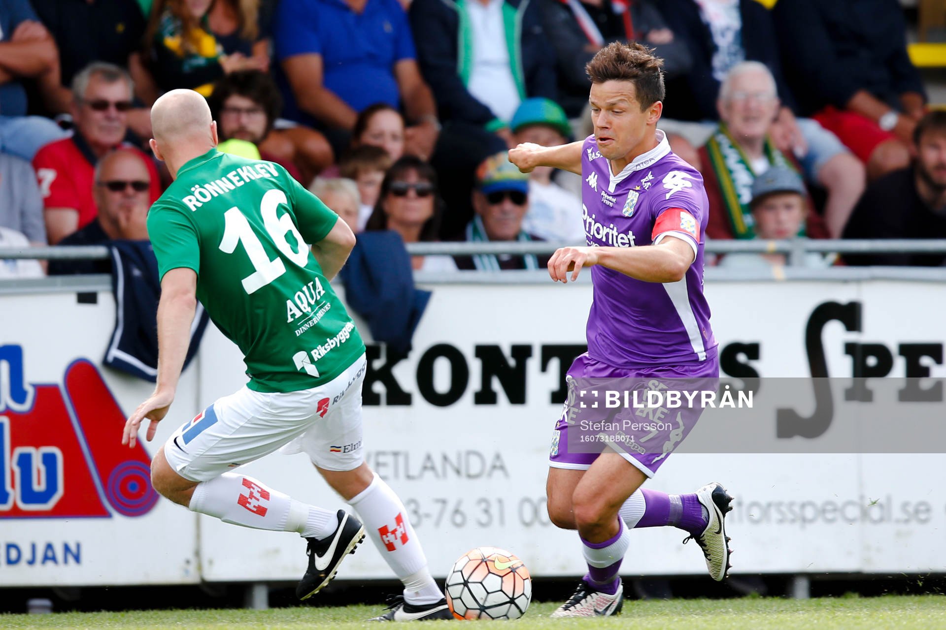 Jönköpings Viktor Rönneklev och IFK Göteborgs Mads