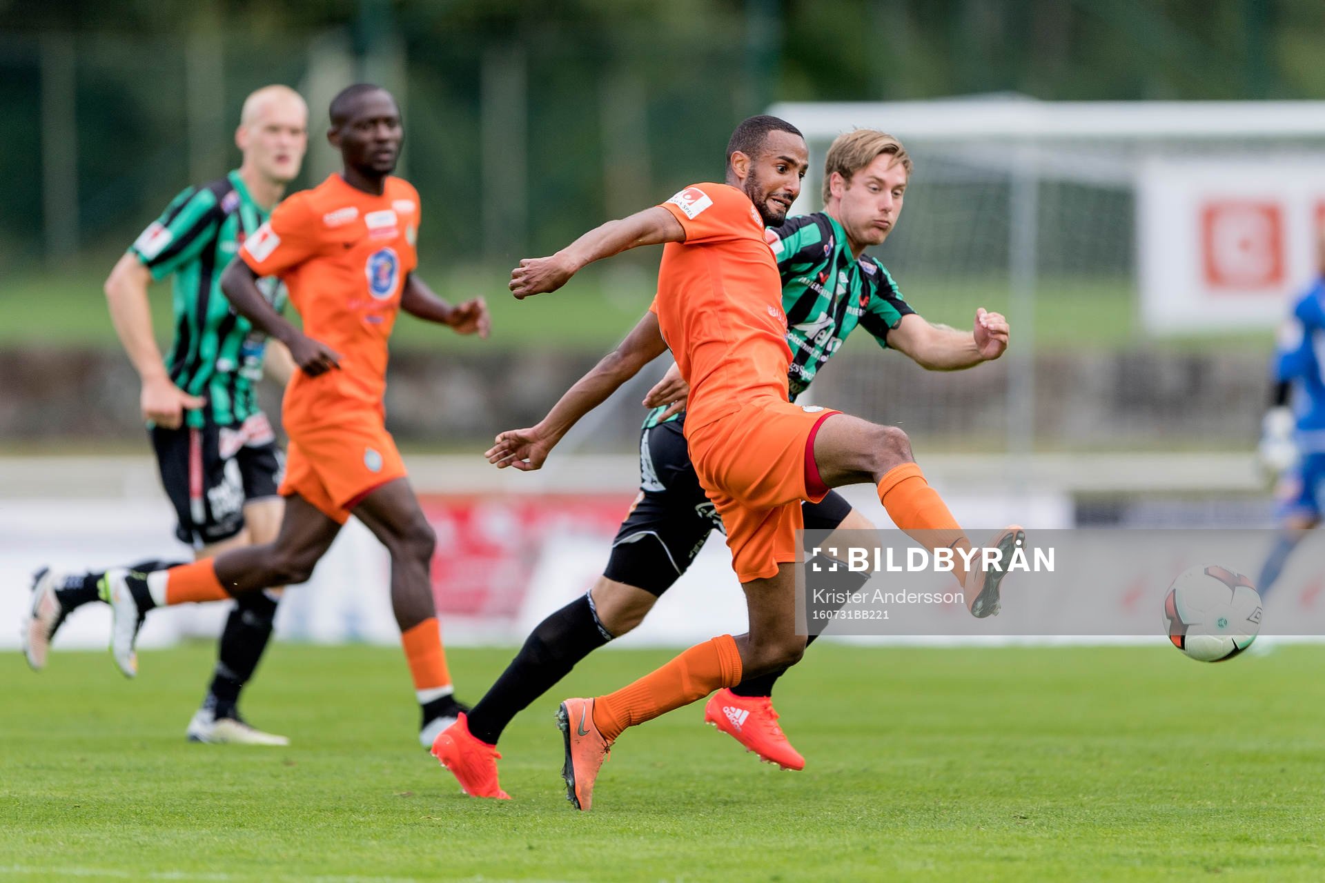 Athletics Ferid Ali och Varbergs Christoffer Arvidsson