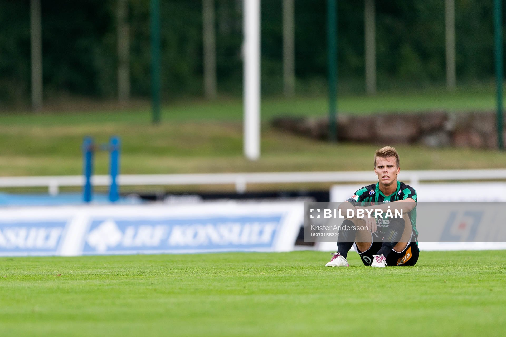Varbergs Elias Andersson deppar