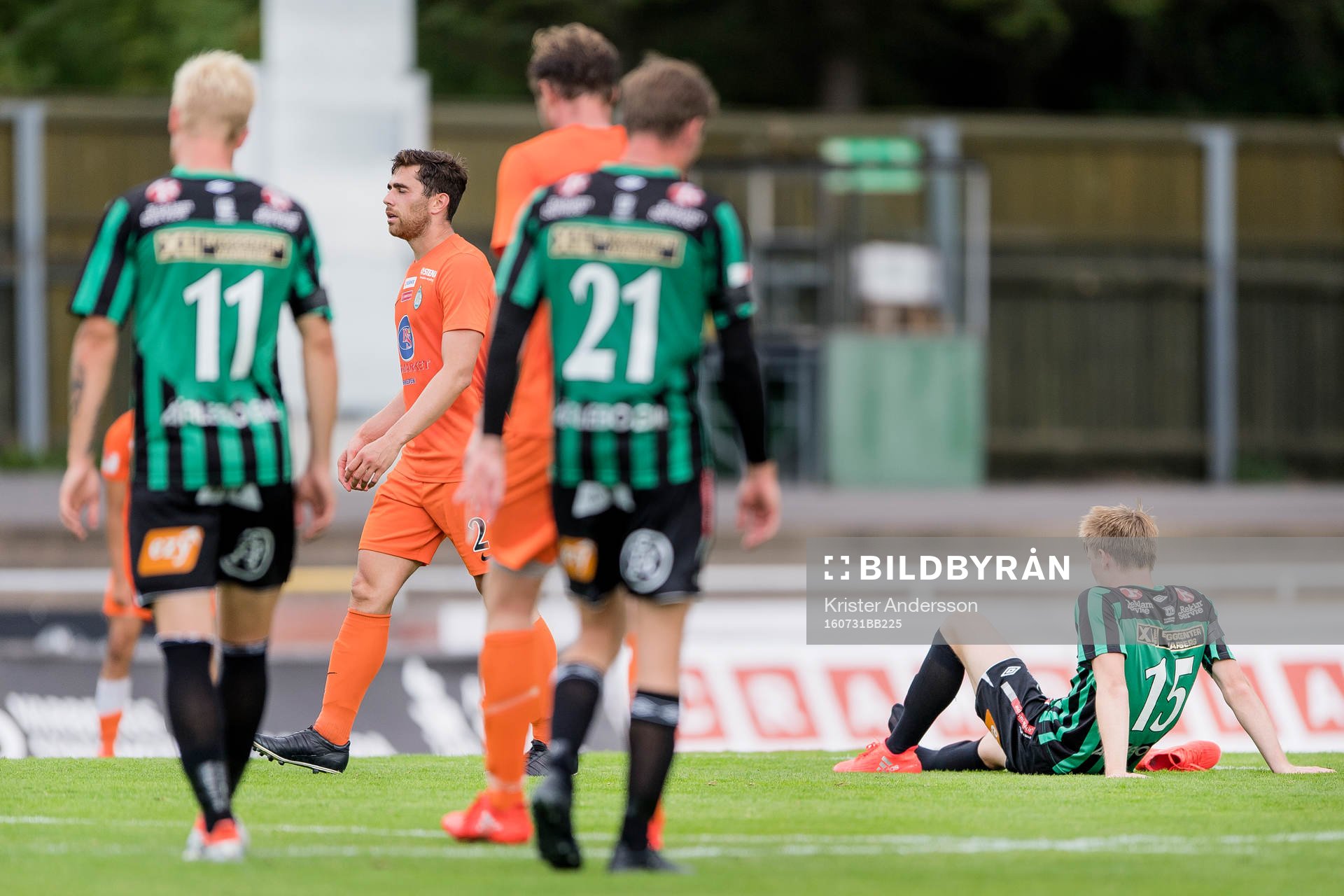 Varbergs Anton Liljenbäck deppar