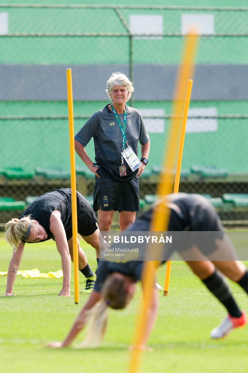 Förbundskapten Pia Sundhage