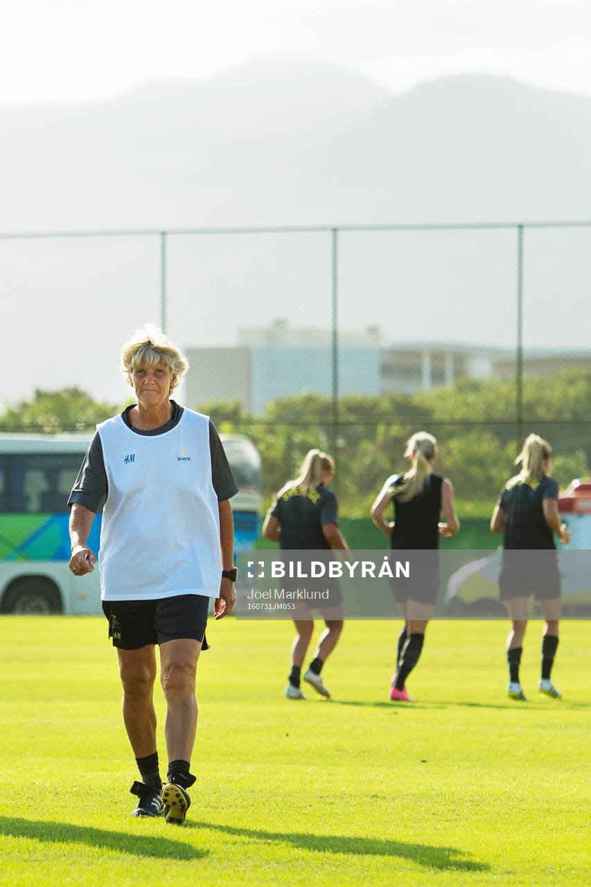 Förbundskapten Pia Sundhage