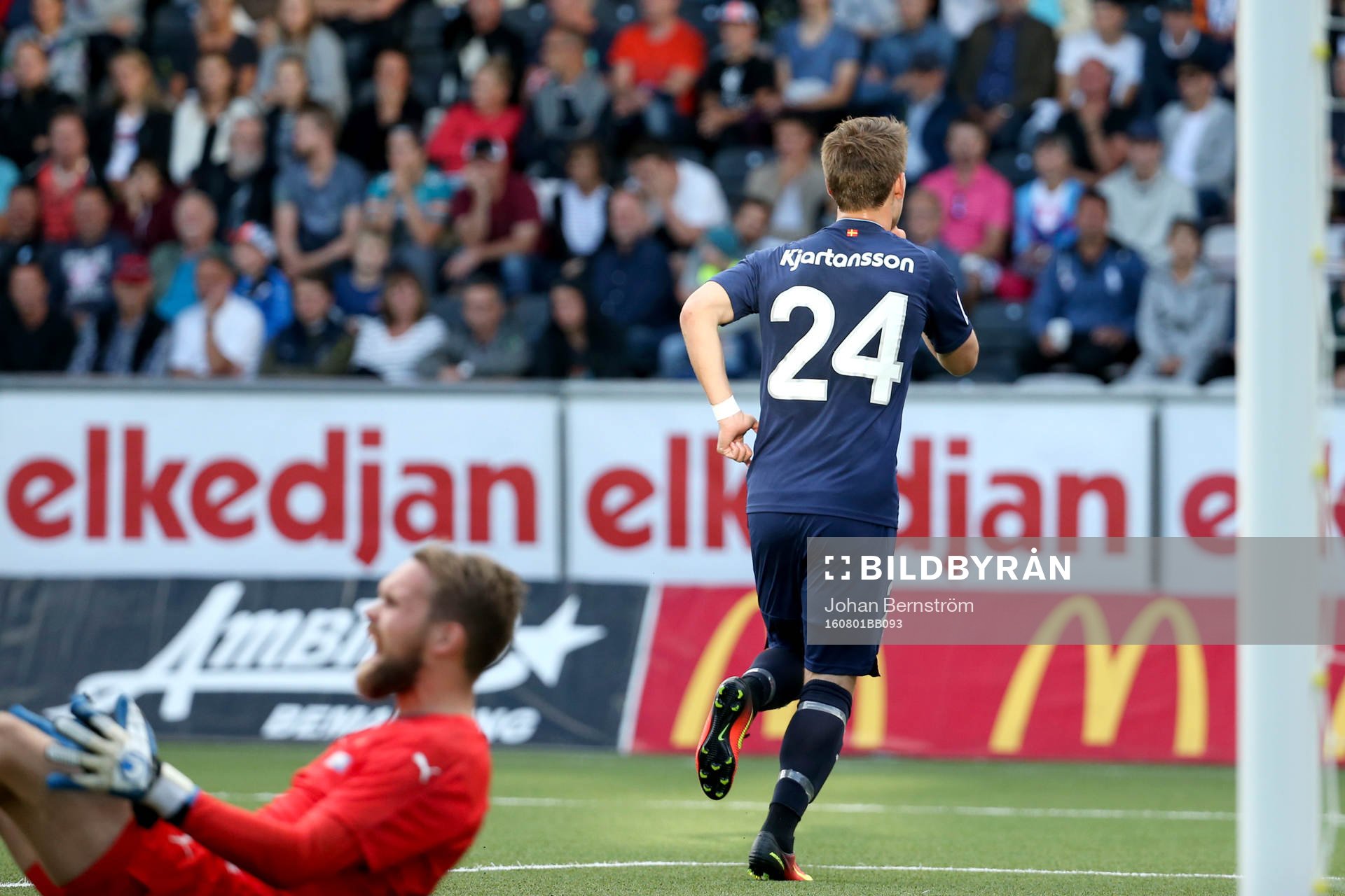 Malmö FFs Vidar Örn Kjartansson jublar