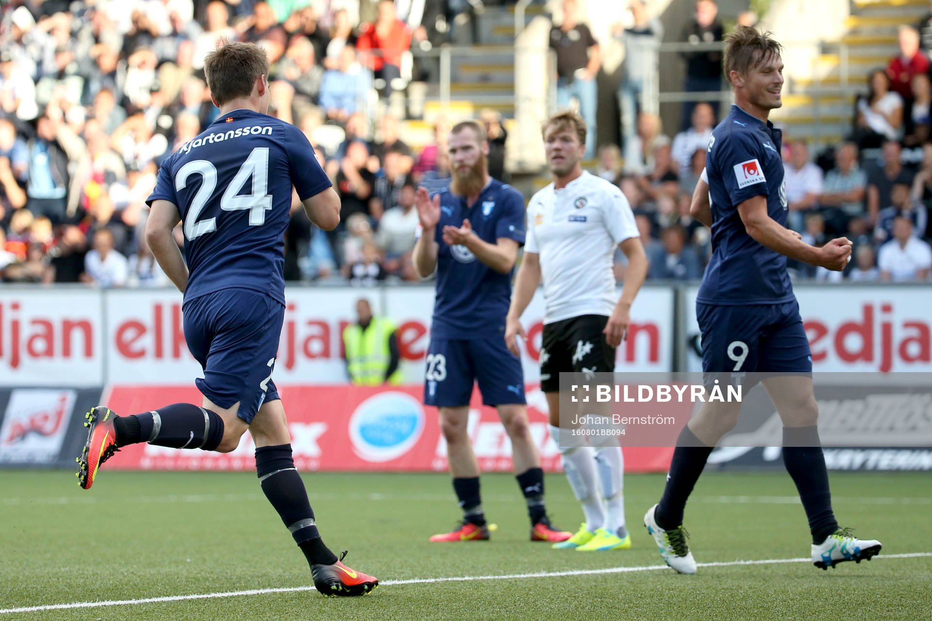 Malmö FFs Vidar Örn Kjartansson jublar