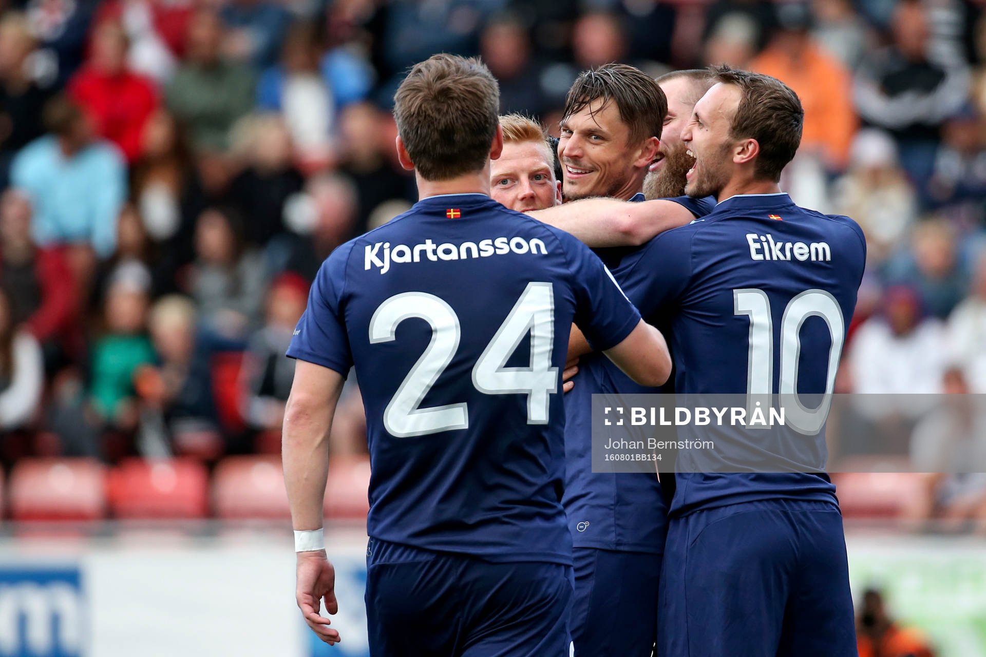 Malmö FFs Markus Rosenberg jublar