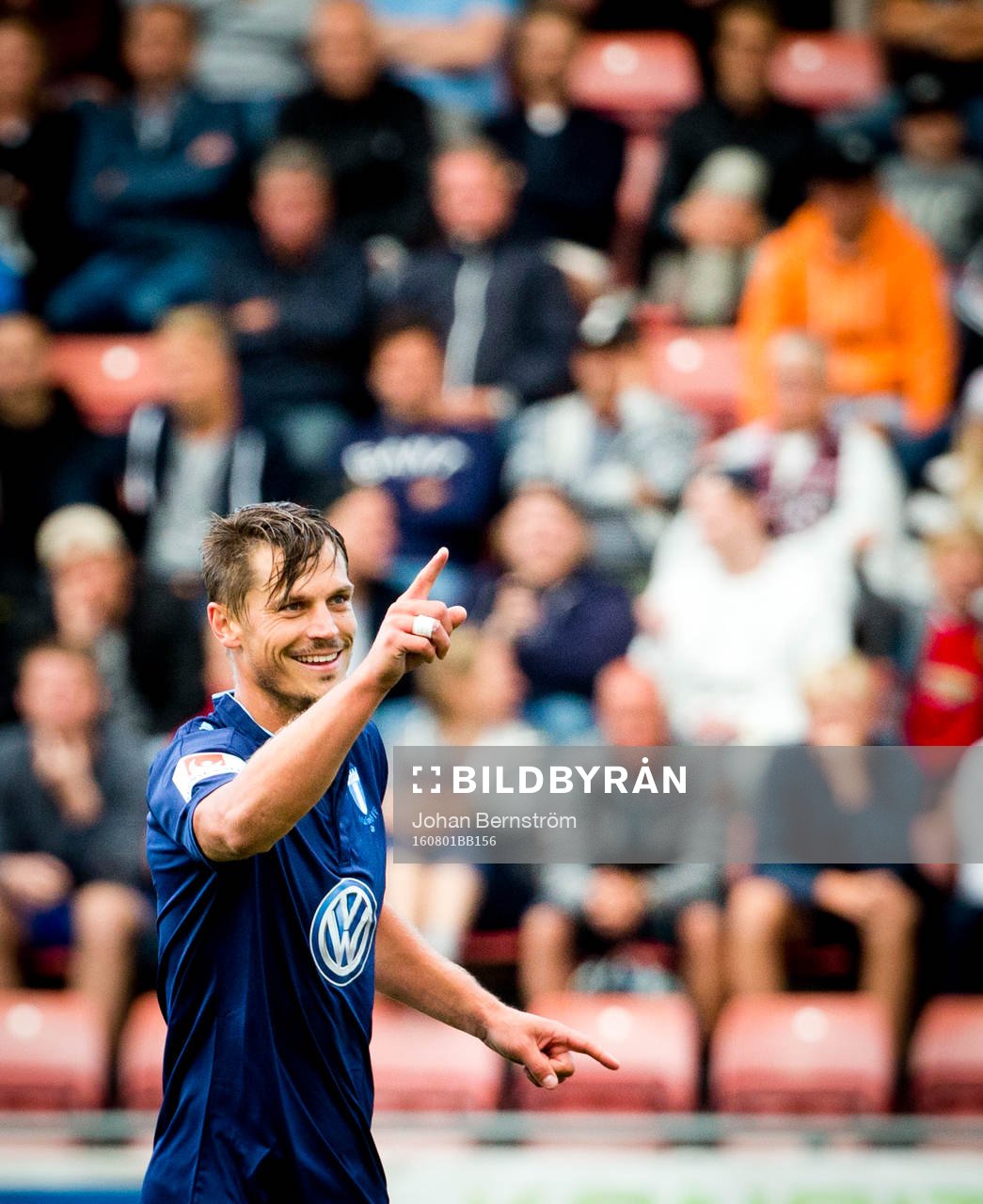 Malmö FFs Markus Rosenberg jublar