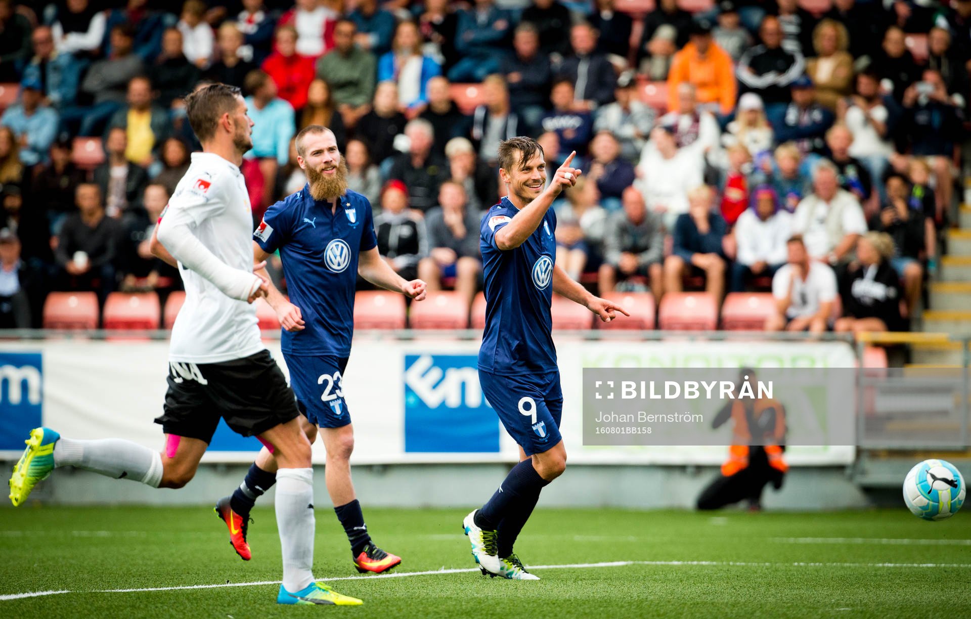 Malmö FFs Markus Rosenberg jublar
