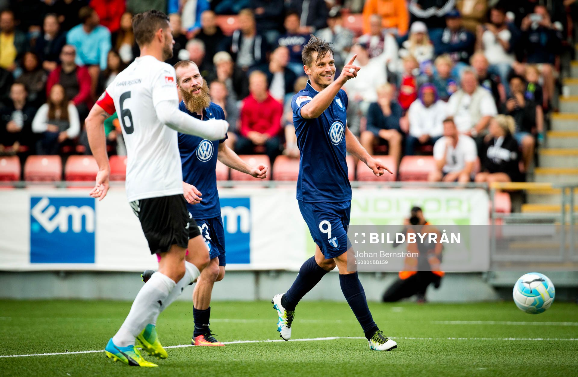 Malmö FFs Markus Rosenberg jublar