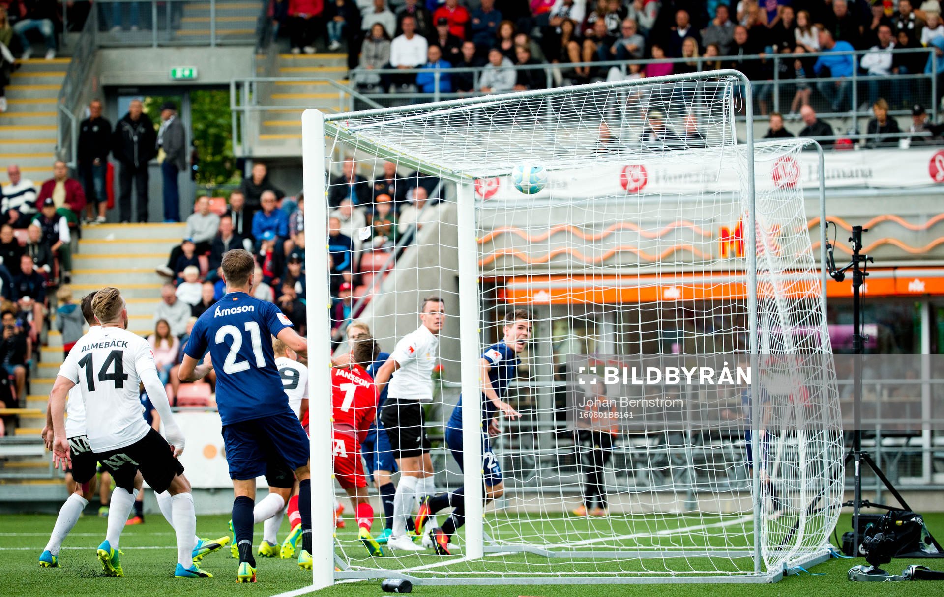 Malmö FFs Vidar Örn Kjartansson gör 0-2
