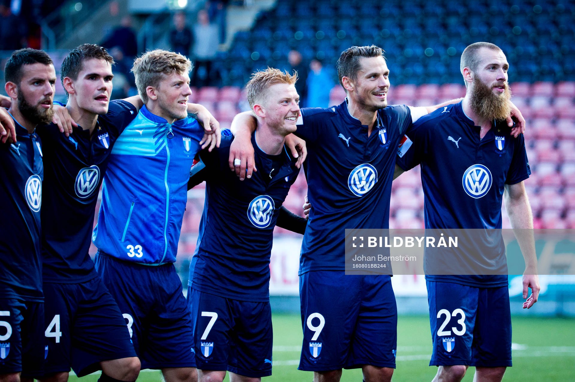 Malmö FFs Vidar Örn Kjartansson, Anders Christiansen,