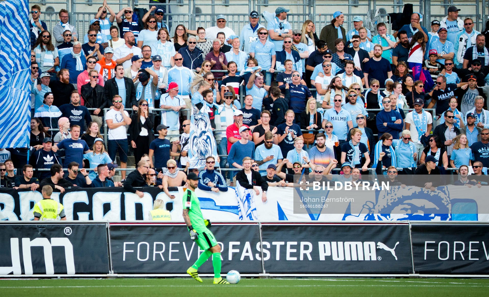 Malmö FFs målvakt Johan Wiland