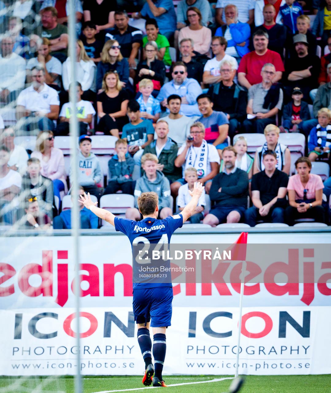Malmö FFs Vidar Örn Kjartansson jublar