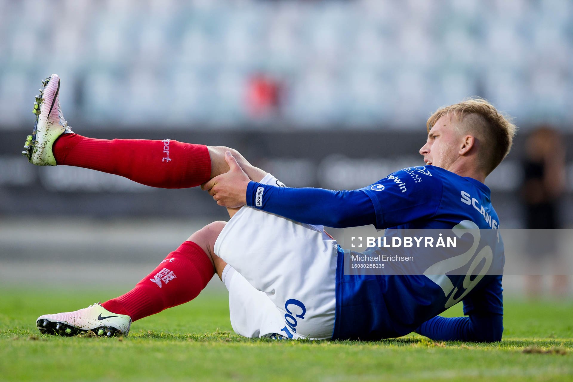 Åtvidabergs Jens Jakobsson med kramp