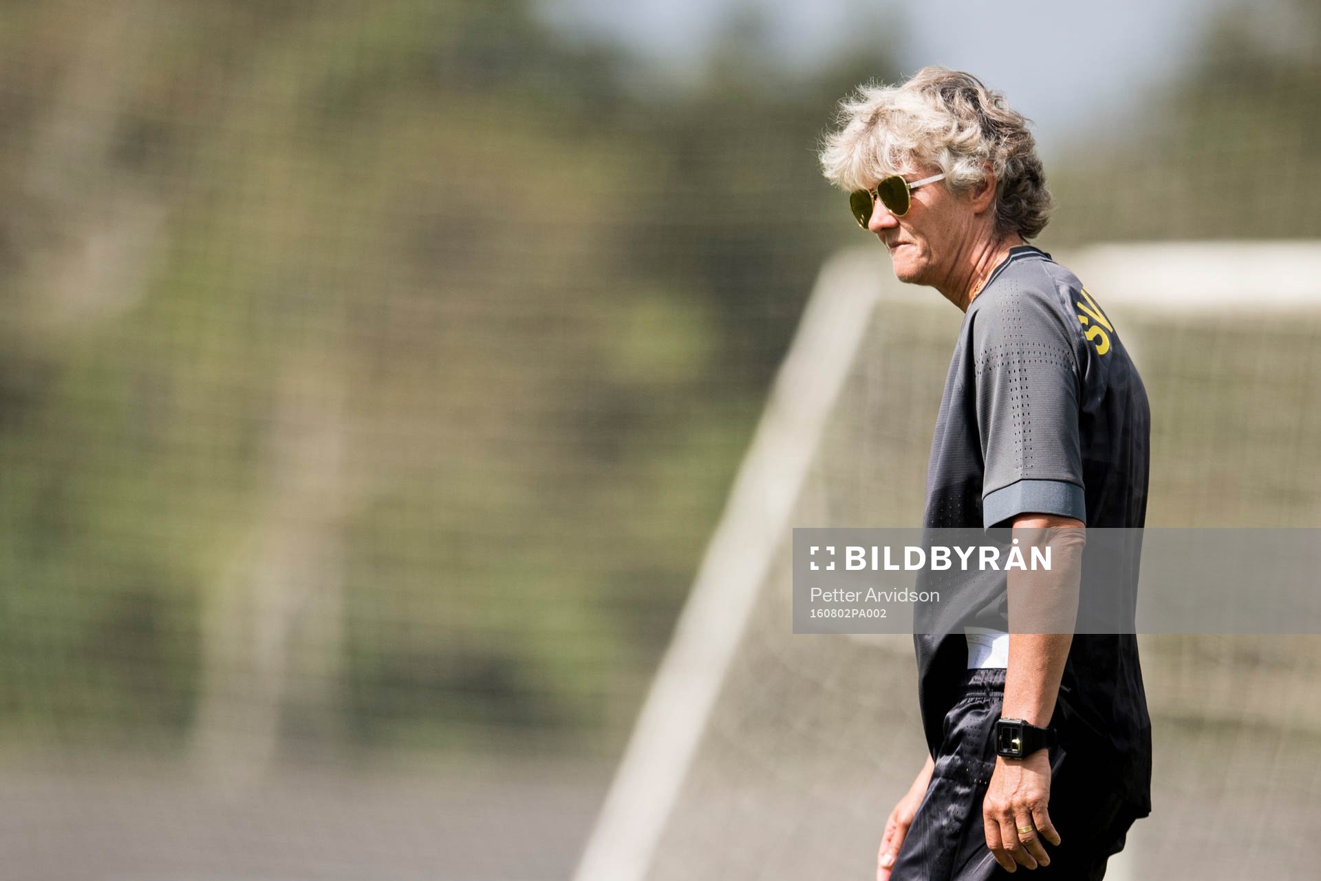 Förbundskapten Pia Sundhage